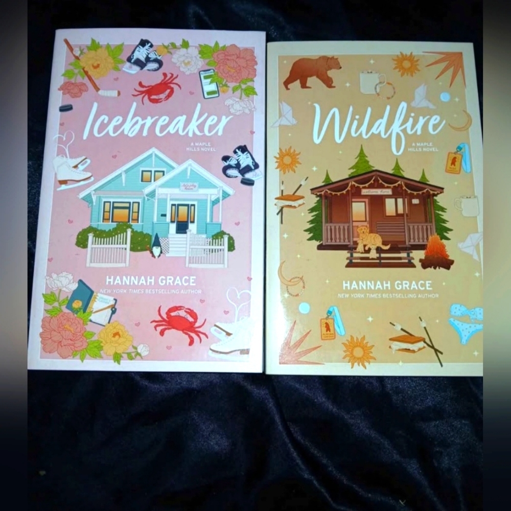 Icebreaker and Wildfire Books by Hannah Grace (PS Editions)